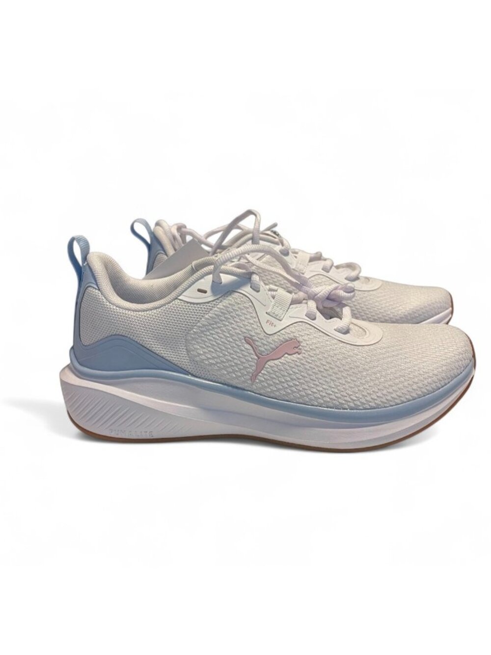 Puma Womens White Running Shoes Size 9 Cushioned Lightweight Sneakers - Picture 2 of 11